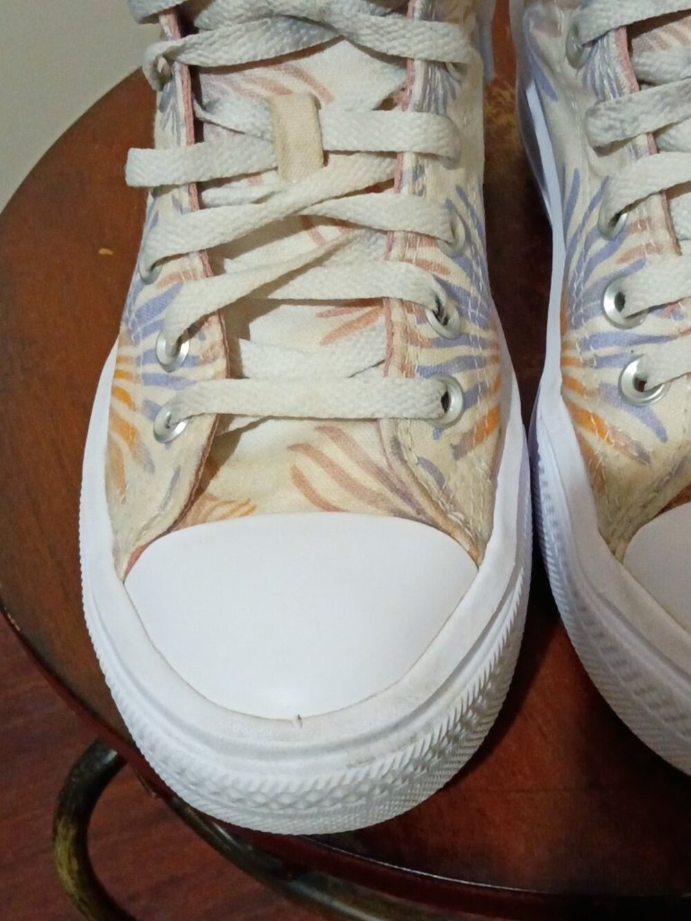 Converse Womens All-Star Move Floral Palm Size 9 Chuck Taylor Platform A06672C - Picture 6 of 13